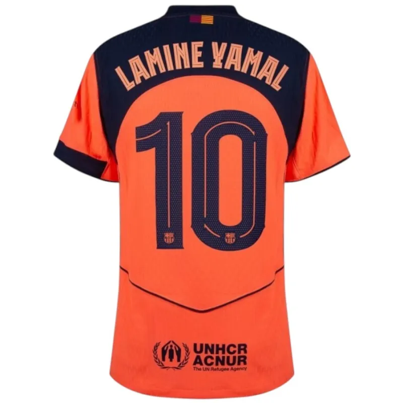 Set Maglia Third per Bambini del Barcellona YAMAL 2025/26 - Arancione