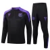 Barcelona 2025/26 Tracksuit - Black/Purple