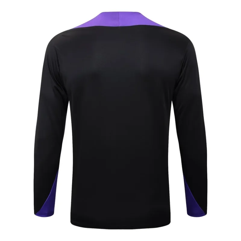 Barcelona 2025/26 Tracksuit - Black/Purple
