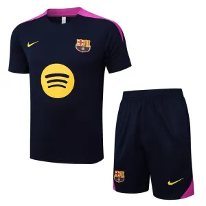 Barcelona 2025/26 Training Jersey + Shorts - Black/Pink