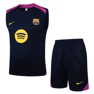 Barcelona 2025/26 Shorts and Tank Set - Black/Pink
