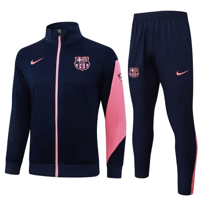 Barcelona 2025/26 Sports Jacket - Blue/Pink