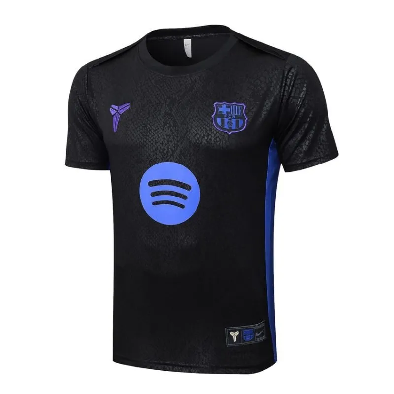 Barcelona 2025/26 Training Jersey + Shorts - Black/Blue
