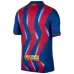 Barcelona 2025/26 Fourth Kids Jersey - Blue/Red
