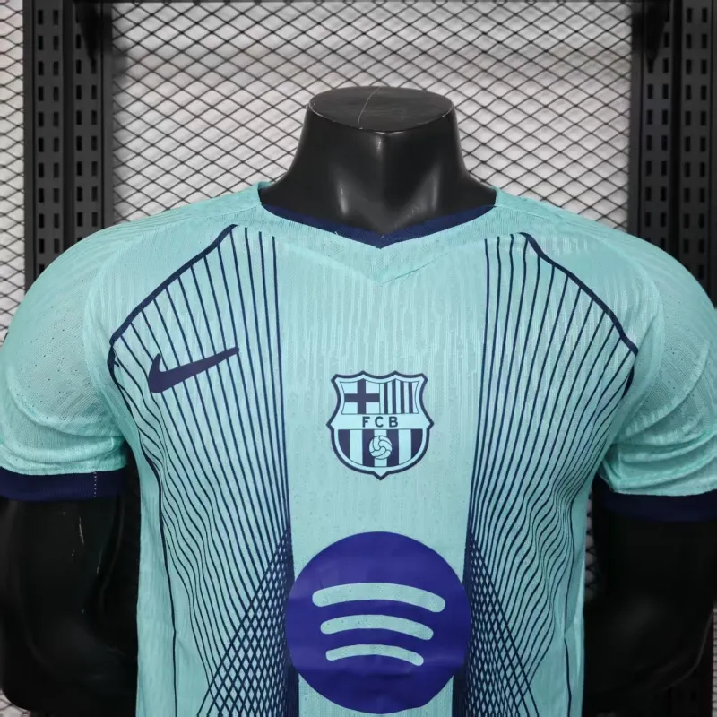FC Barcelona 2025/26 Special Edition Player Jersey - Cyan