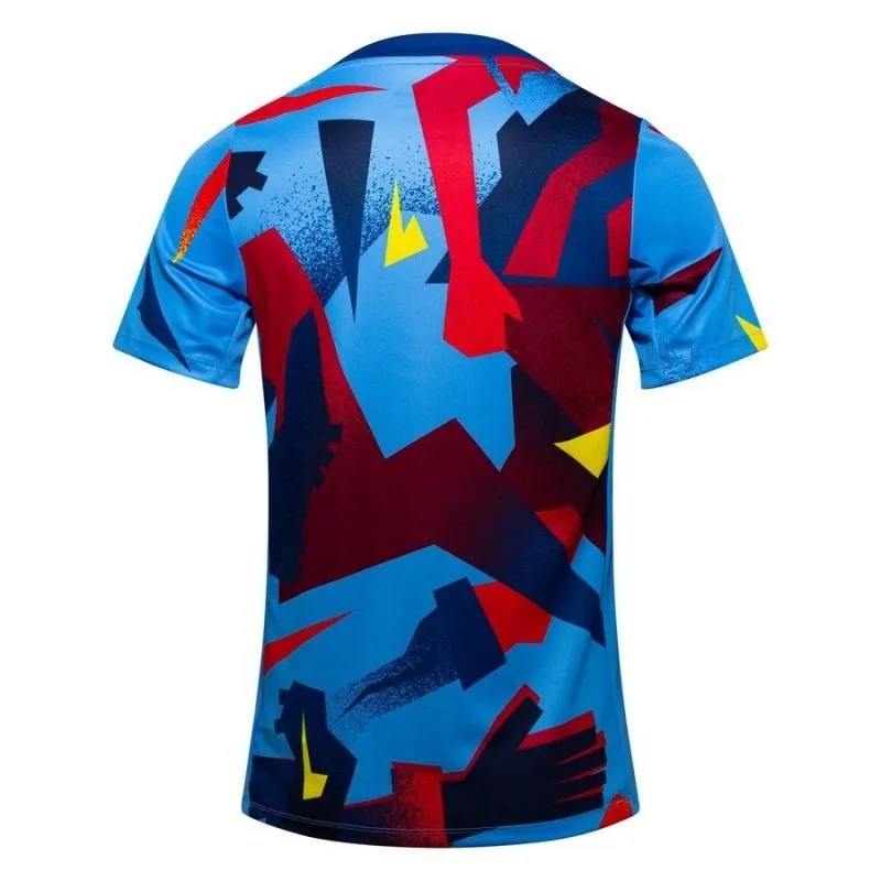 Barcelona Maglia Pre-Partita Quarta Edizione Blu