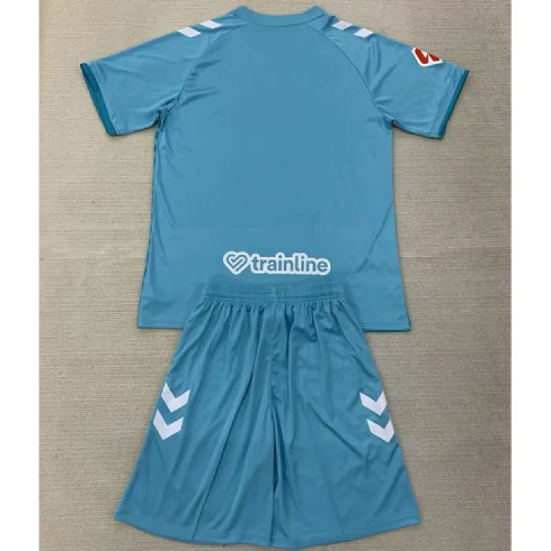 Maglia e pantaloncini di portiere per bambini di Real Betis 2024/25 - Blu