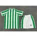 Maglia retro per bambini di Real Betis 1995 - 97 di casa - Verde/Bianco