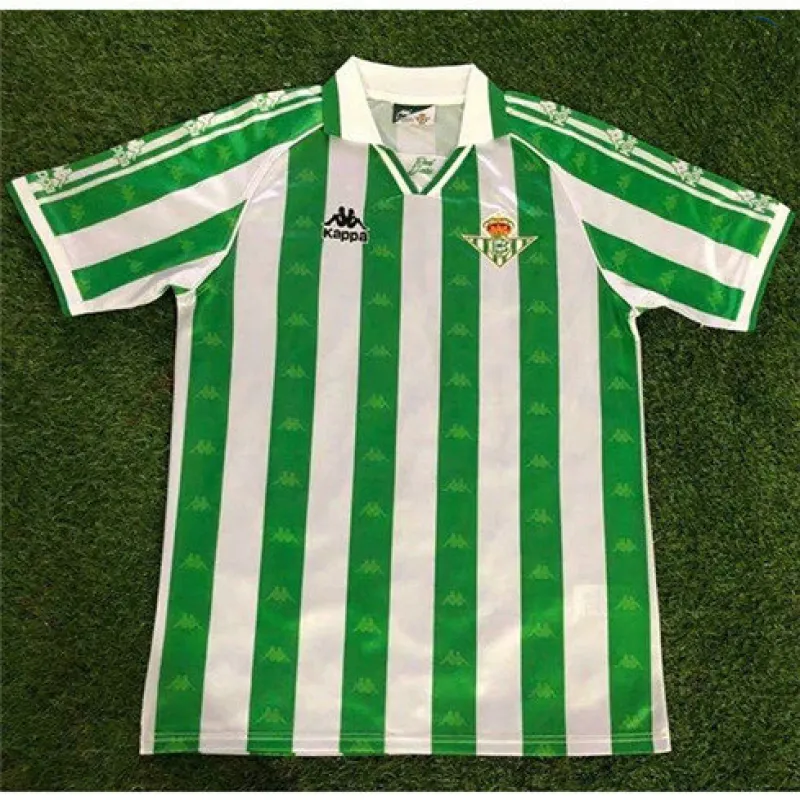 Real Betis Retro Jersey 1995-97 Home - Green/White