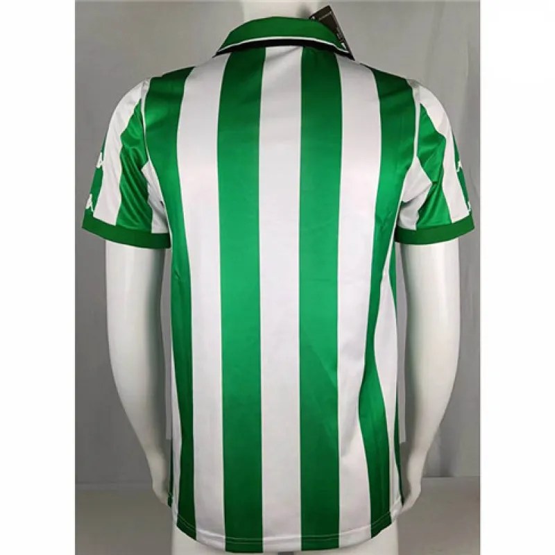 Camiseta retro de Real Betis 1993/94 local - Verde/Blanco
