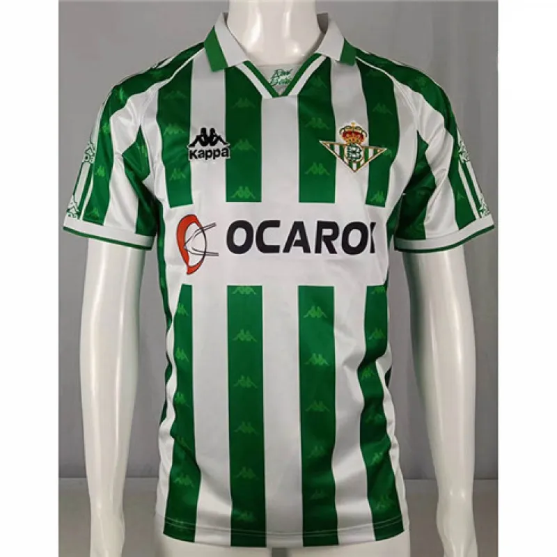 Maglia retro di Real Betis 1995/96 di casa - Verde/Bianco