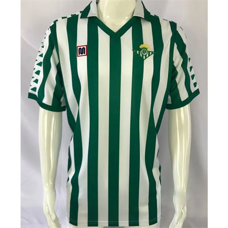 Maglia retro di Real Betis 1982-85 di casa - Verde/Bianco