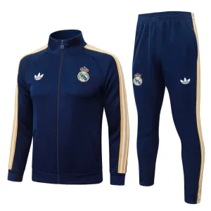 Real Madrid 2026/27 Jacket Tracksuit Dark Blue