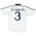 Real Madrid R.CARLOS 1998 2000 Maglia casalinga retrò - Bianca