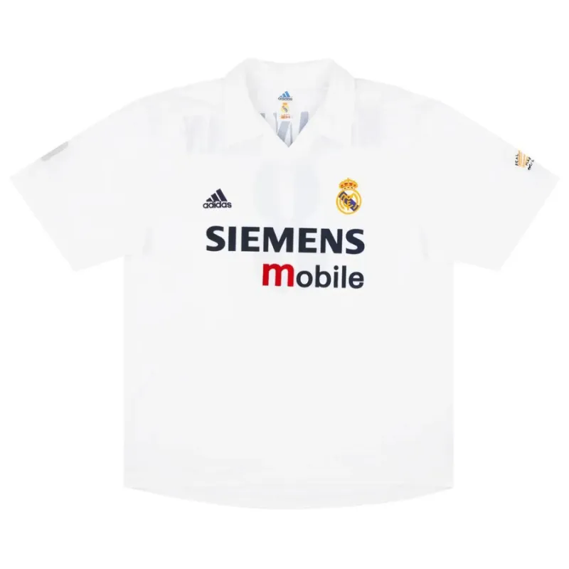 Real Madrid 2002/03 Retro Home Jersey - White
