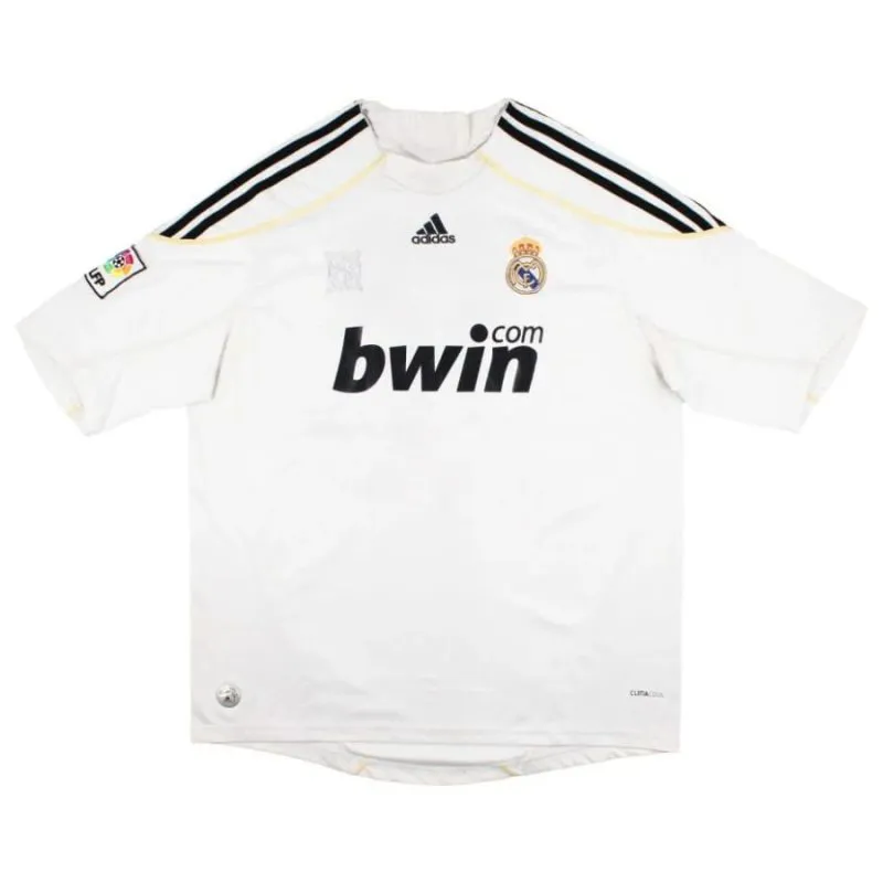 Real Madrid HIGUAIN 2008/09 Maillot domicile rétro - Blanc