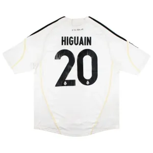 Real Madrid HIGUAIN 2008/09 Retro Home Jersey - White