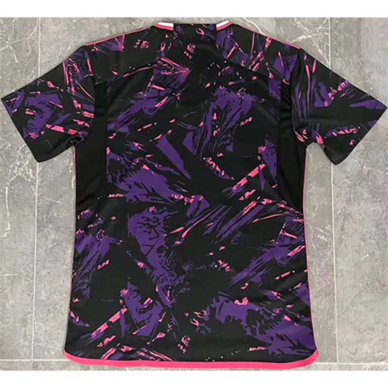 Maglia di pre-partita del Real Madrid 2024/25 - Nero/Viola