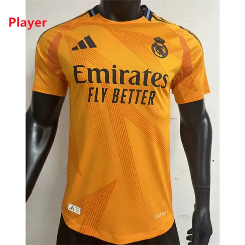 Troisième maillot du Real Madrid 2024/25 Édition joueur - Orange
