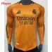 Troisième maillot à manches longues de l'édition joueur du Real Madrid 2024/25 - Orange