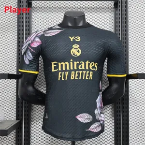 Maglia del giocatore dell'edizione speciale Y3 del Real Madrid 2024/25 - Nera