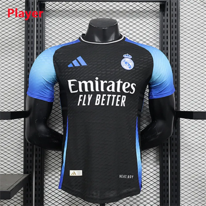 Maillot de l'édition spéciale pour joueurs du Real Madrid 2024/25 - Noir