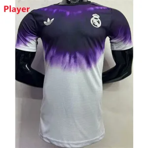 Maillot de la version joueur du Real Madrid 2024/25 - Blanc/Violet