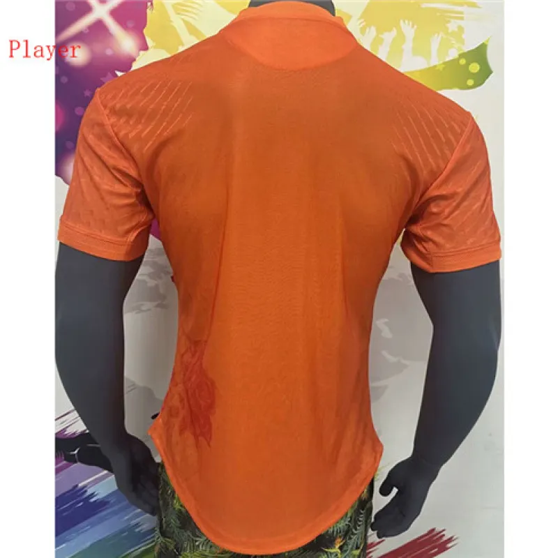 Maillot de joueur de l'édition Y3 du Real Madrid 2024/25 - Orange