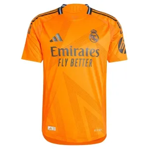 Real Madrid 2024/25 player away jersey orange