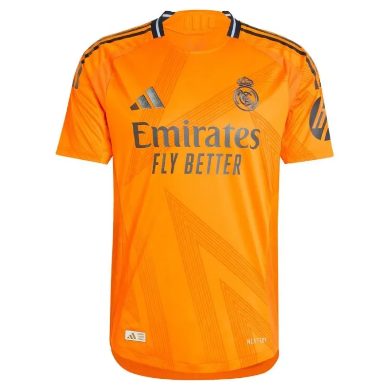 Real Madrid 2024/25 Spieler Auswärtstrikot orange