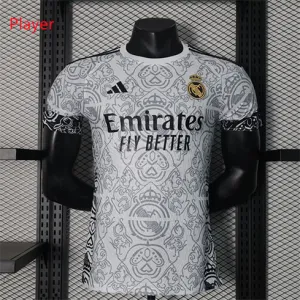 Maillot spécial de la version joueur du Real Madrid 2024/25 - Blanc
