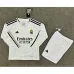 Real Madrid Maglia a maniche lunghe e pantaloncini per bambini 2024/25 Casa - Bianco