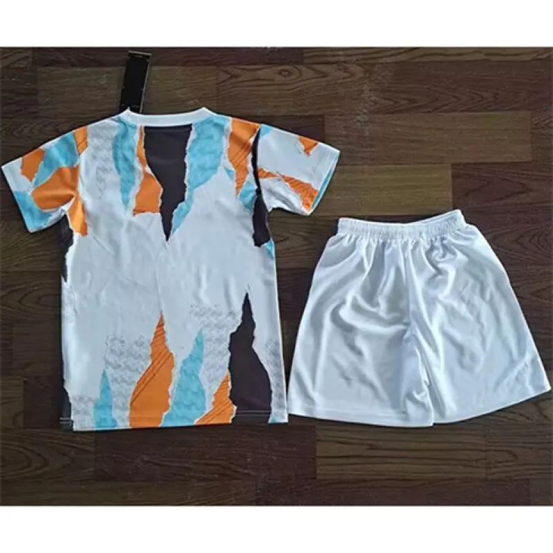Real Madrid Maillot et shorts d'entraînement pour enfants 2024/25 - Blanc