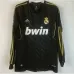 Maillot rétro à manches longues du Real Madrid 2011/12 extérieur - Noir
