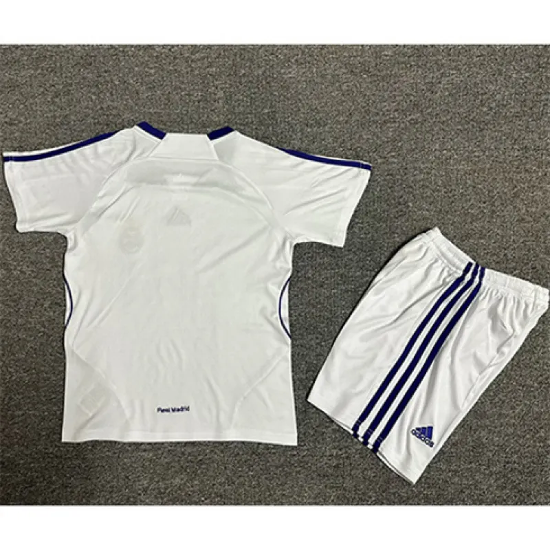 Real Madrid Retro Jersey 2007/08 Home - White