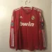 Real Madrid Long-sleeved Retro Third Jersey 2011/12 - Red