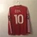No.10 Mesut Özil's Real Madrid Long-sleeved Retro Third Jersey 2011/12 - Red