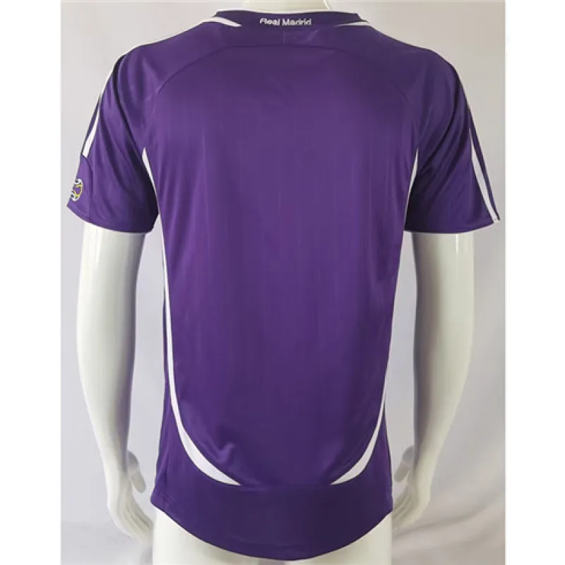 Maillot de football rétro du Real Madrid 2006 - Violet