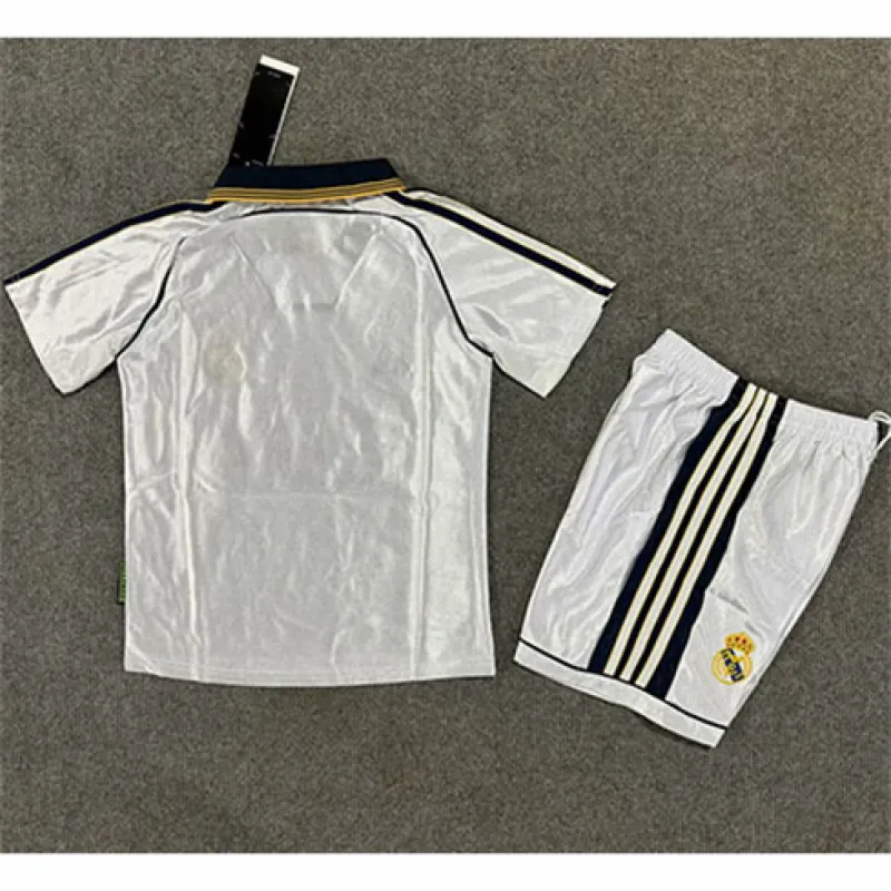 Maillot rétro du Real Madrid 1998-00 domicile - Blanc