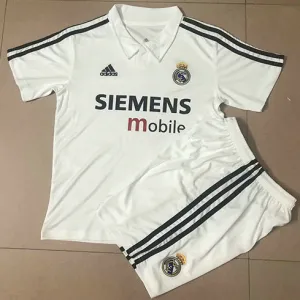 Real Madrid Retro Jersey 2002/03 Home - White