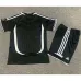 Maillot rétro pour enfants du Real Madrid 2006/07 Extérieur - Noir