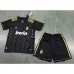 Real Madrid Children's Retro Jersey 2011/12 Away - Black