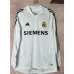 Real Madrid Long-Sleeved Retro Jersey 2005/06 Home - White
