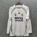 Maglia retro a maniche lunghe del Real Madrid 2006/07 campo casa - Bianca