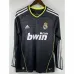 Maillot rétro à manches longues du Real Madrid 2010/11 Extérieur - Noir