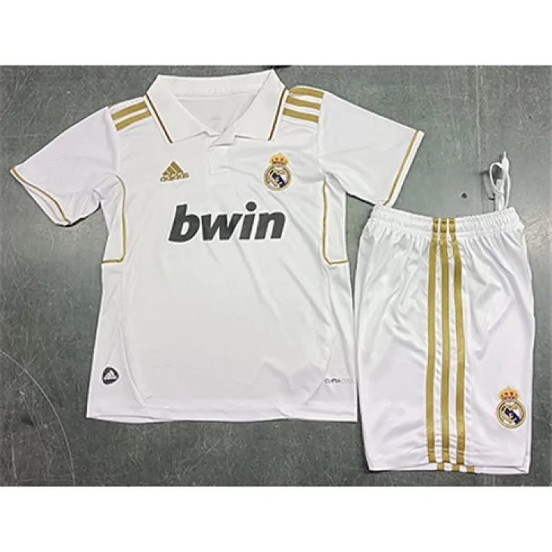 Real Madrid Retro-Trikot 2011/12 Heimspiel - Weiß
