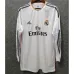 Real Madrid Langarm-Retro-Trikot 2013/14 Heimspiel - Weiß
