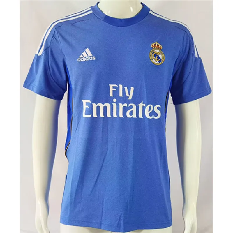 Camiseta retro del Real Madrid 2013/14 Fuera de casa - Azul