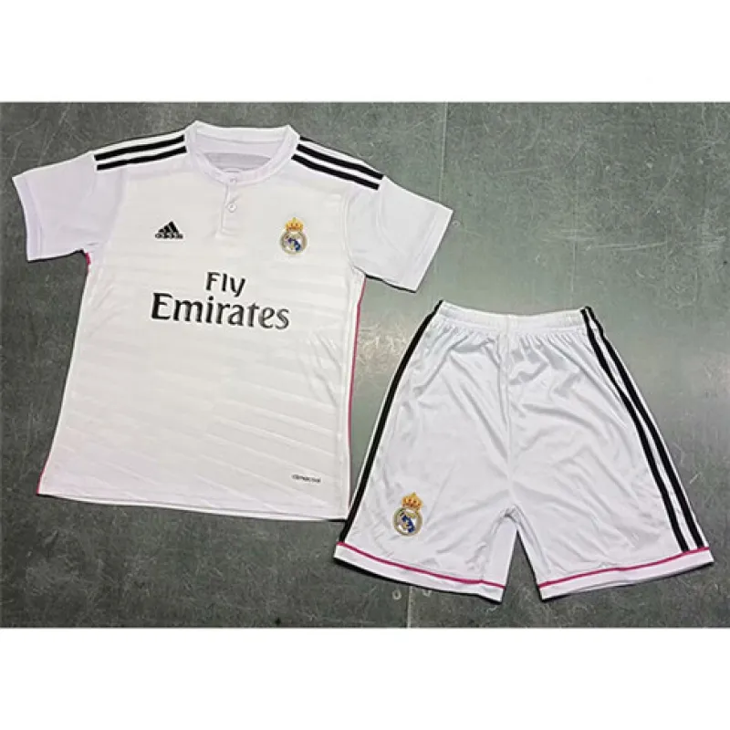 Real Madrid Retro-Trikot 2014/15 Heimspiel - Weiß