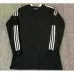 Real Madrid Langärmeliges Retro-Drittes Trikot 2008/09 - Schwarz
